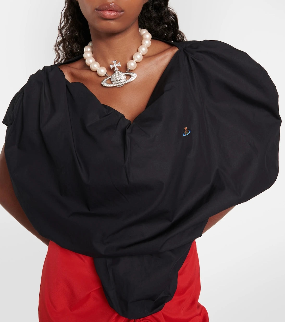 Vivienne Westwood - Heart cotton crop top