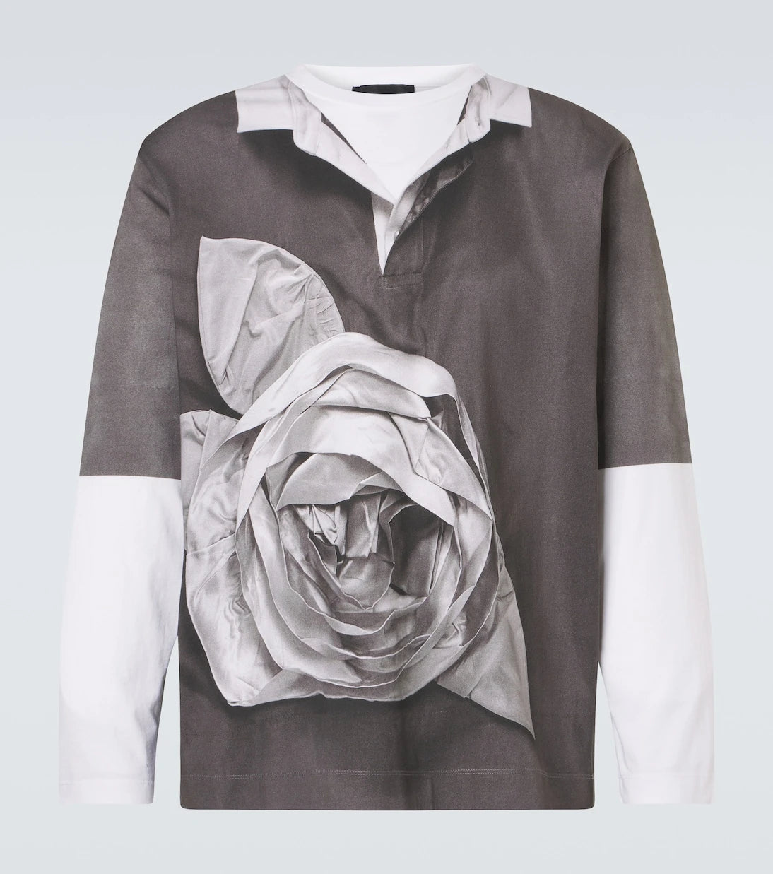 Simone Rocha - تي شيرت قطني جيرسي مطبوع