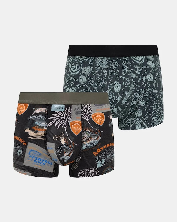 Medicine erkek pamuklu elastan boxer 2'li paket