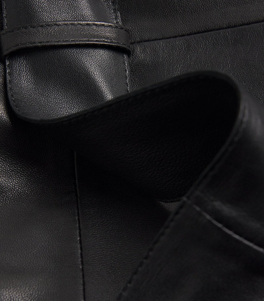 Lambskin Kasha Coat BLACK