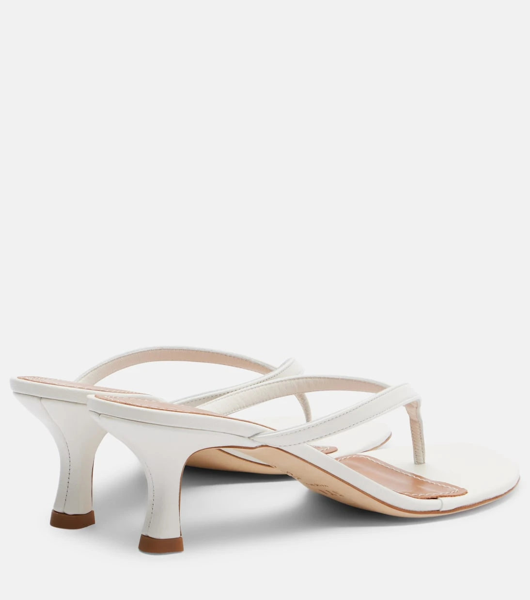 Staud - Freja leather thong sandals