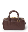 Miu Miu Brown Leather Arcadie Top-Handle Bag