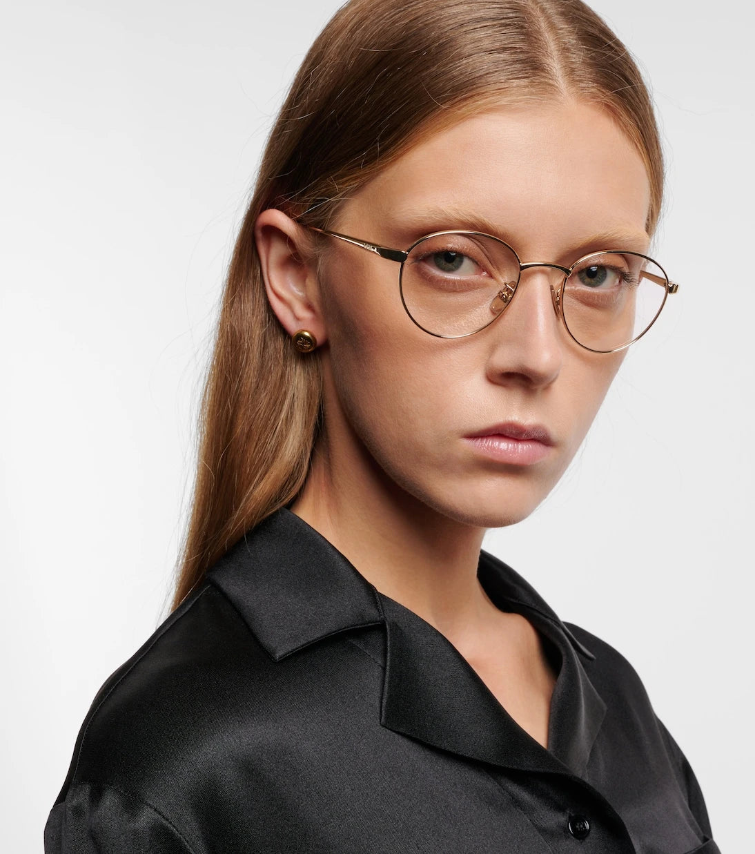 Loewe - Slim round glasses