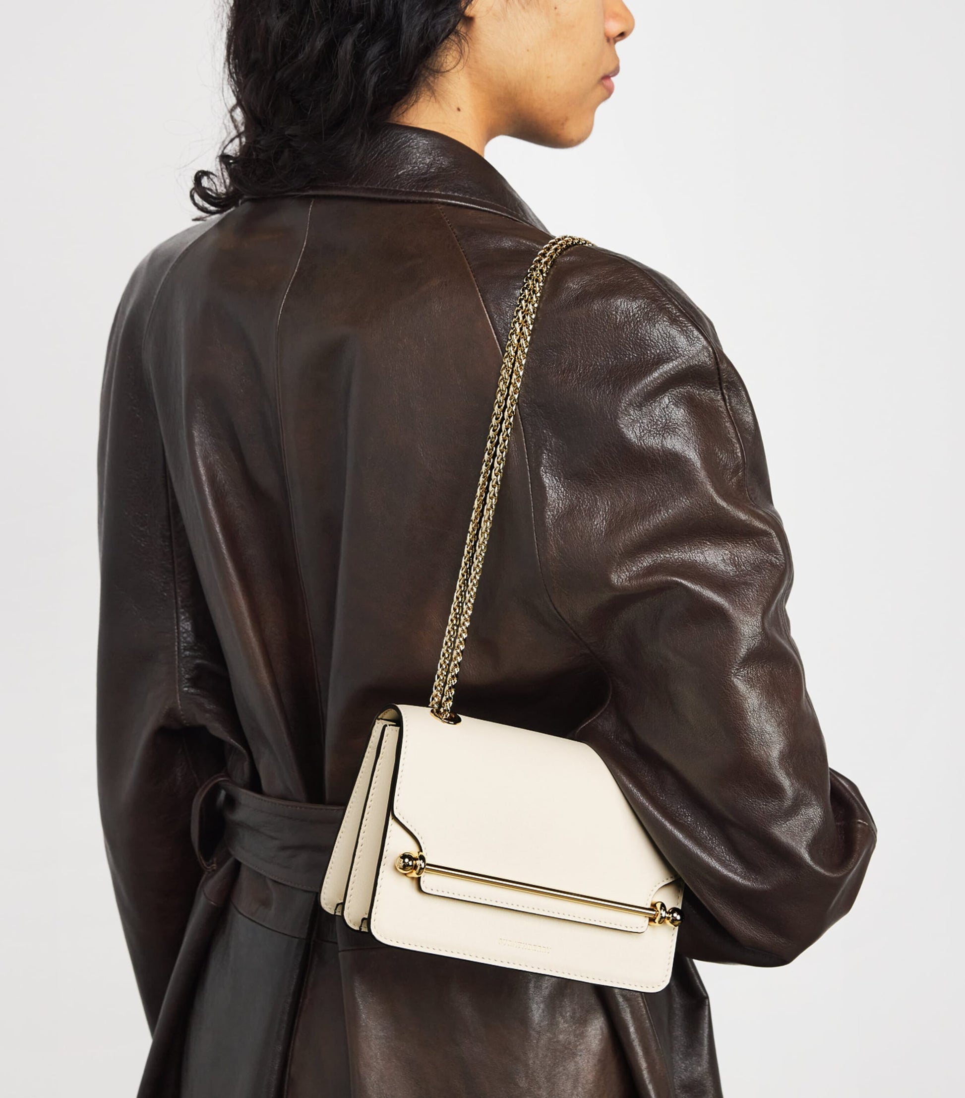Leather Nano Tote Bag