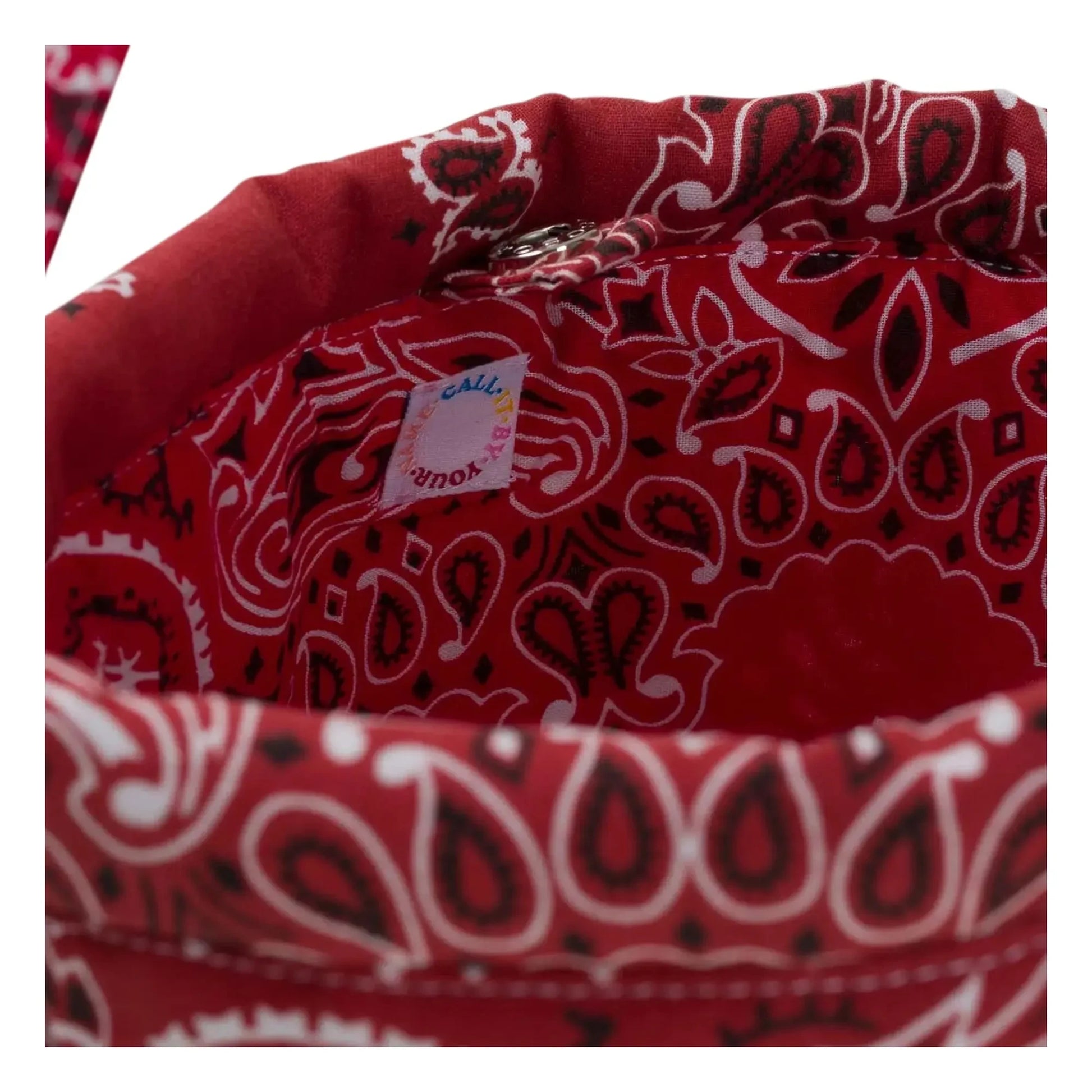 Call it by your name - Bucket bag | Red