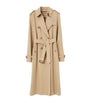 Gabardine Waterloo Long Trench Coat