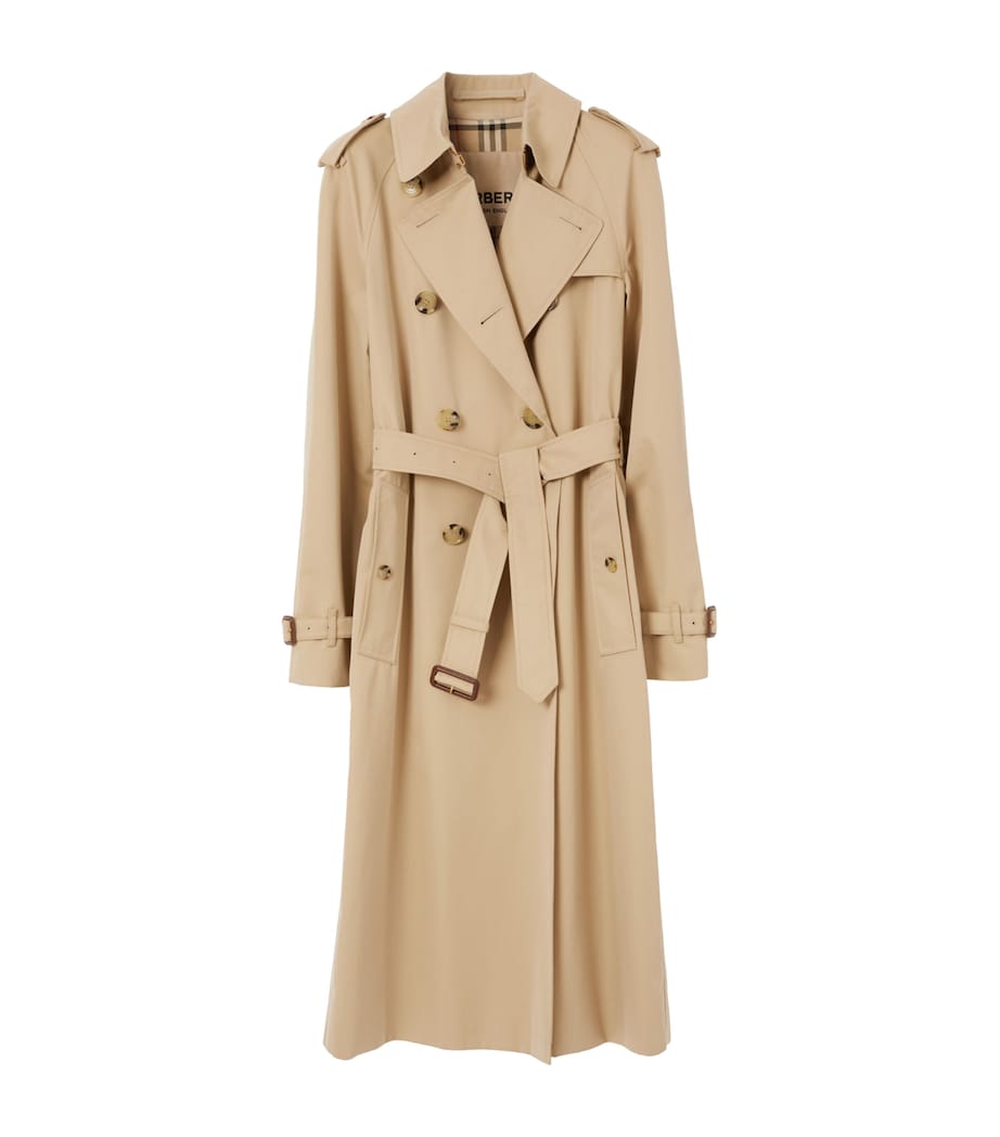 Gabardine Waterloo Long Trench Coat