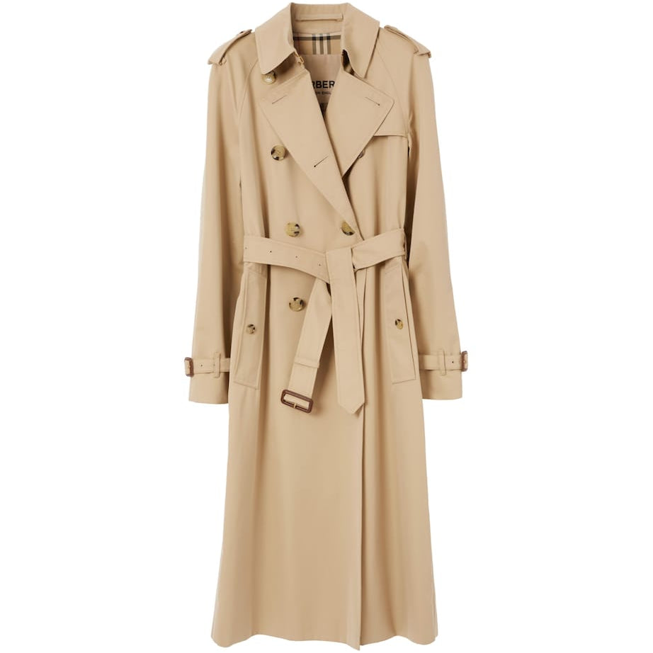 Gabardine Waterloo Long Trench Coat