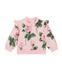 Dolce & Gabbana Kids Floral Ruffled Cardigan (3-30 Months)