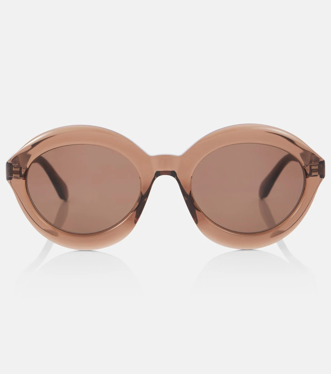 Alaïa - نظارات شمسية مستديرة