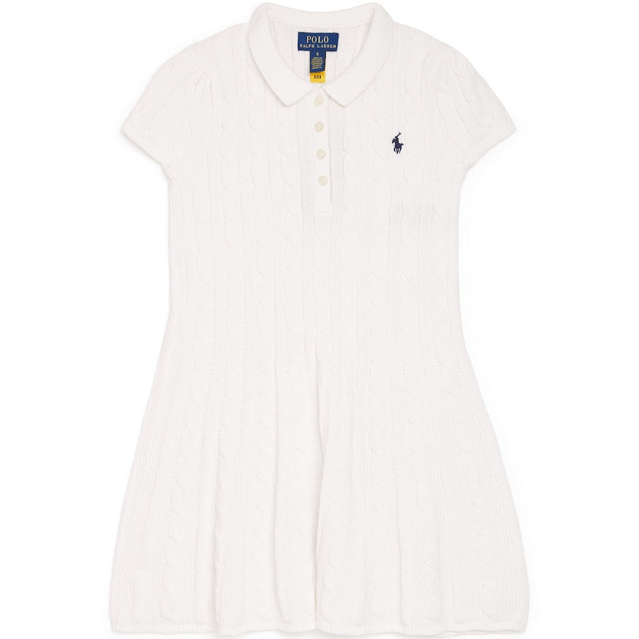 Ralph Lauren Kids Cotton Cable-Knit Dress (2-6 Years)