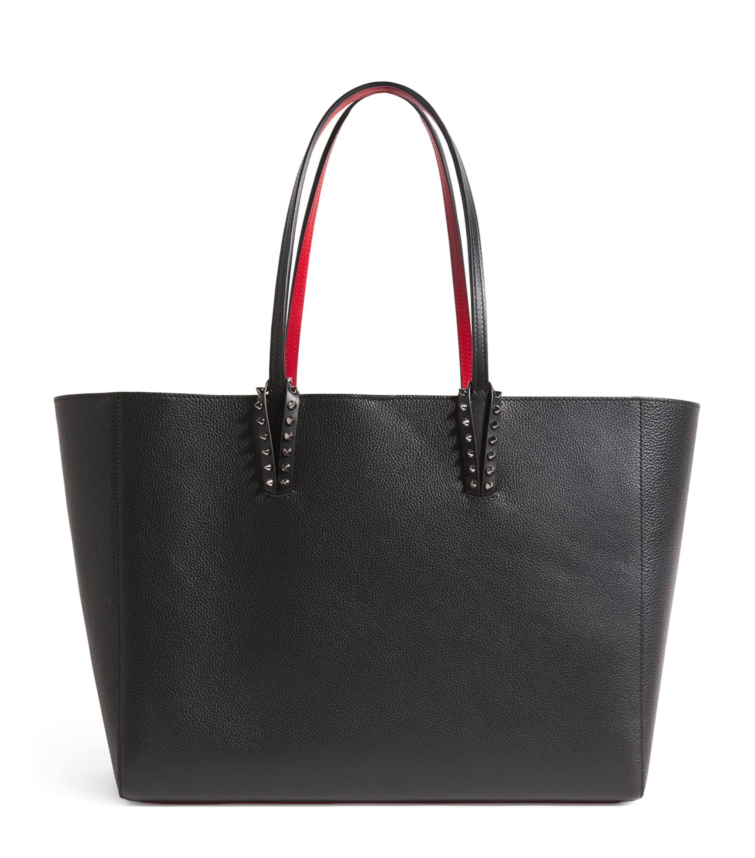 Christian Louboutin Red Cabata Large Calfskin Tote Bag