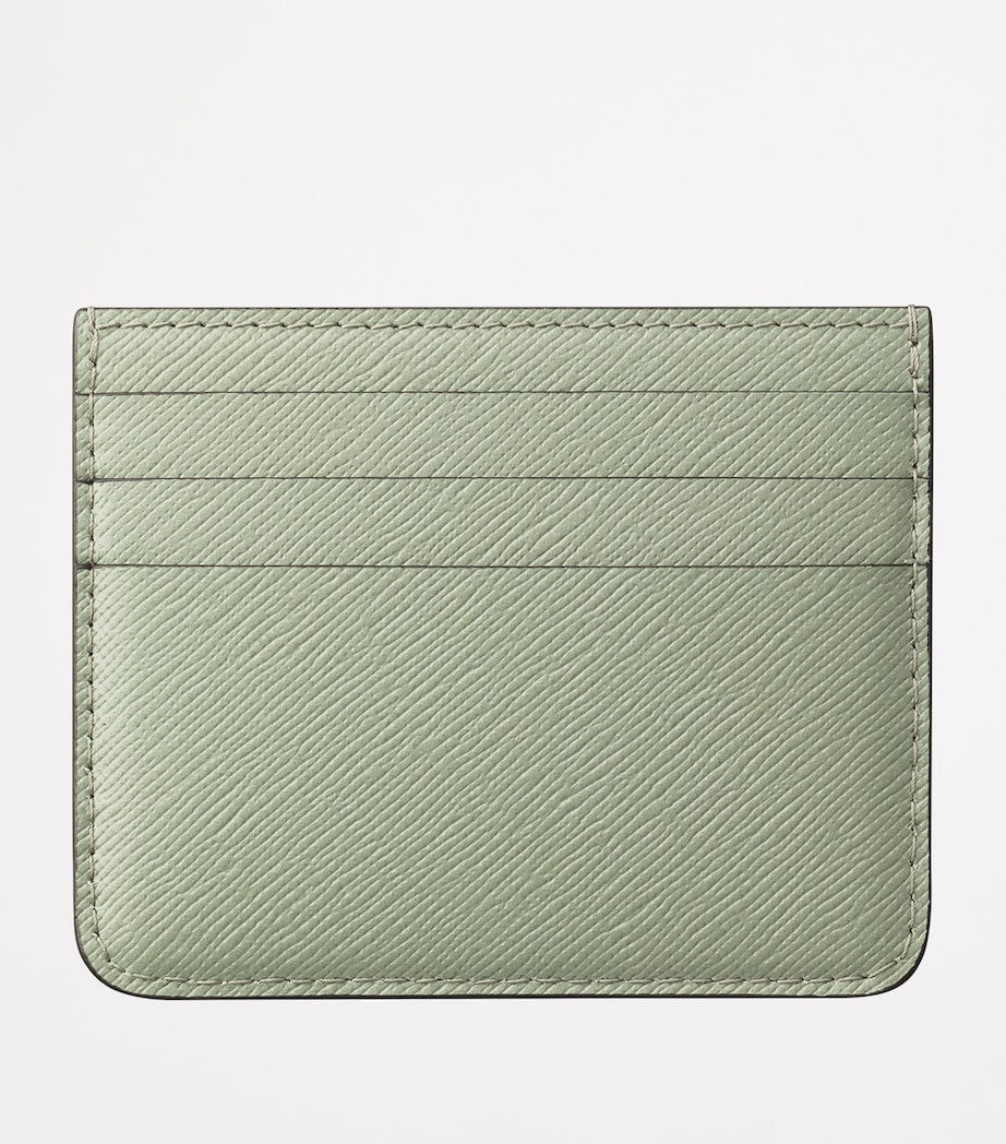 Green Leather C de Cartier Simple Card Holder