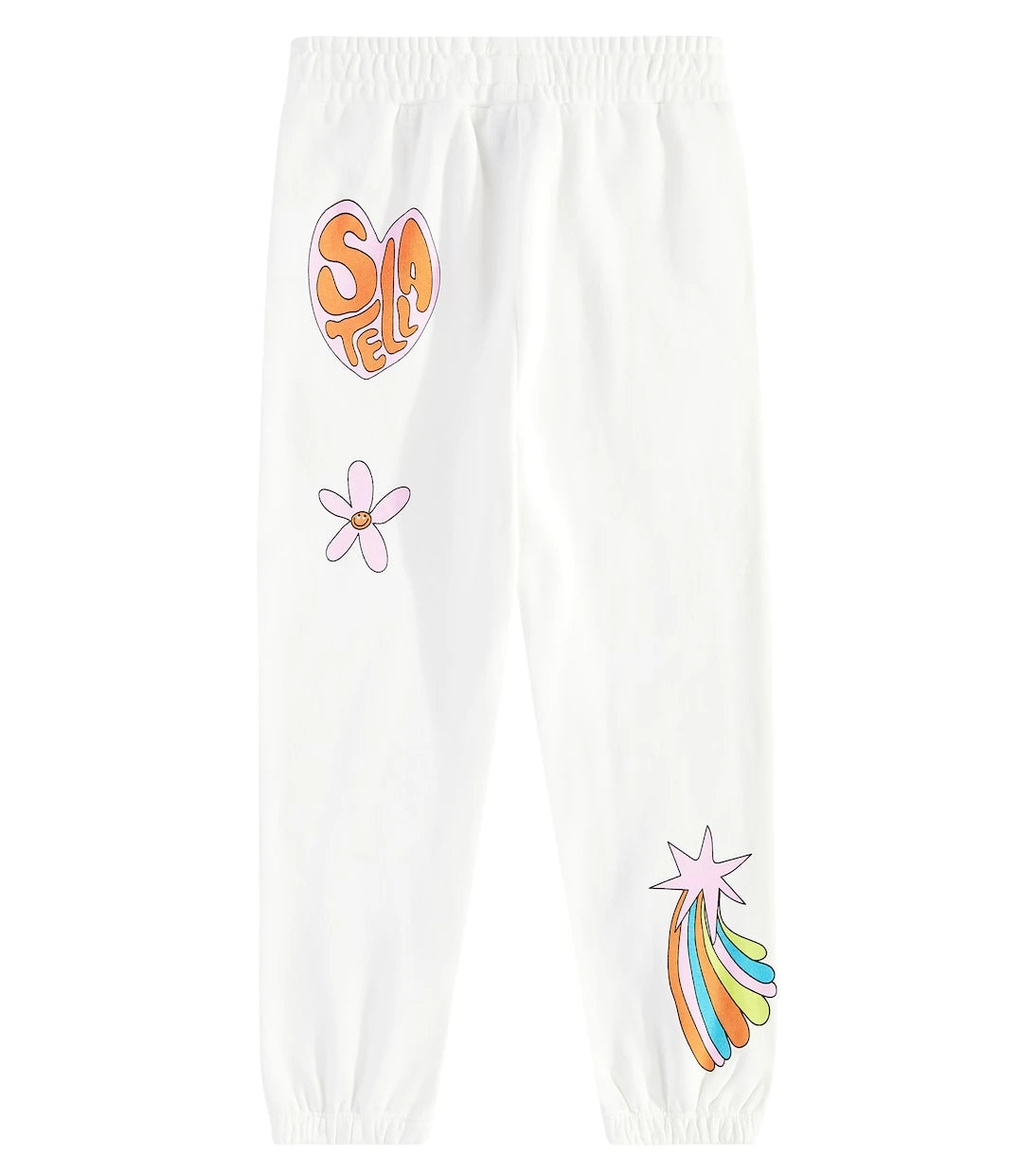 Stella McCartney Kids - بنطال رياضي قطني مطبوع
