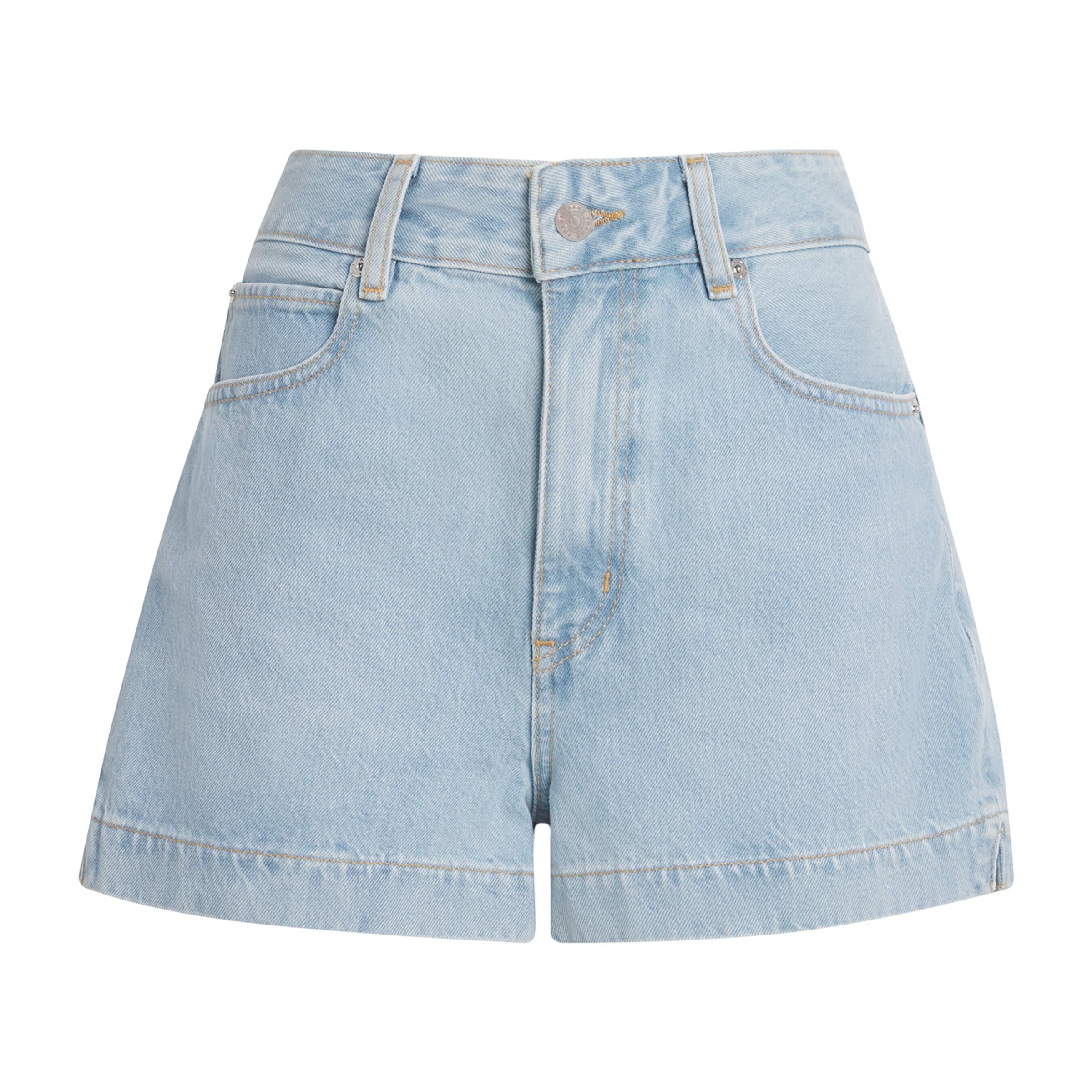 FRAME Blue Denim The Charm Shorts