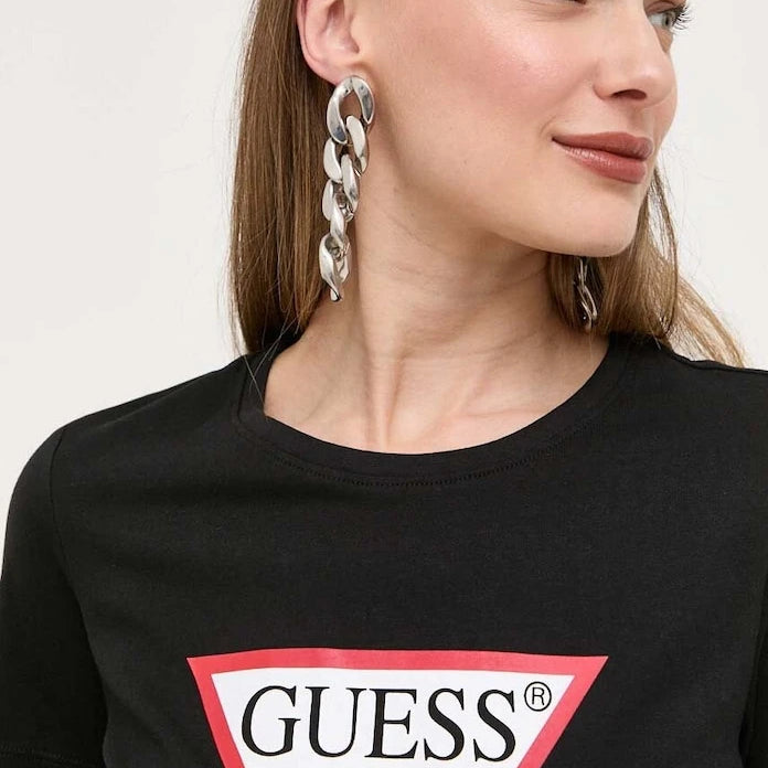 Памучна тениска Guess