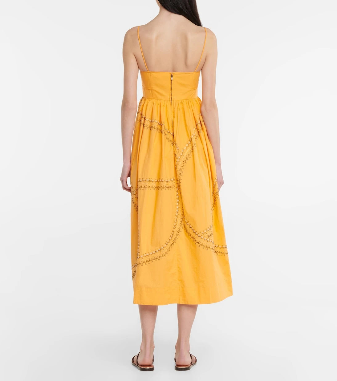 Ulla Johnson - Mariza cotton poplin midi dress