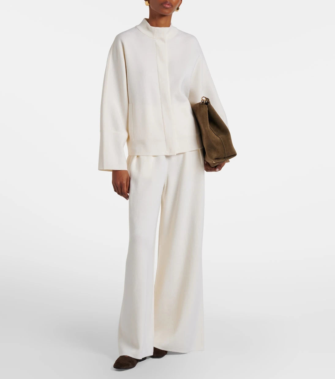 Max Mara - Bora virgin wool wide-leg pants