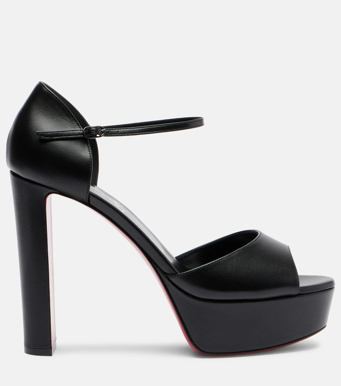 Christian Louboutin - Sandaloo 130 leather platform sandals