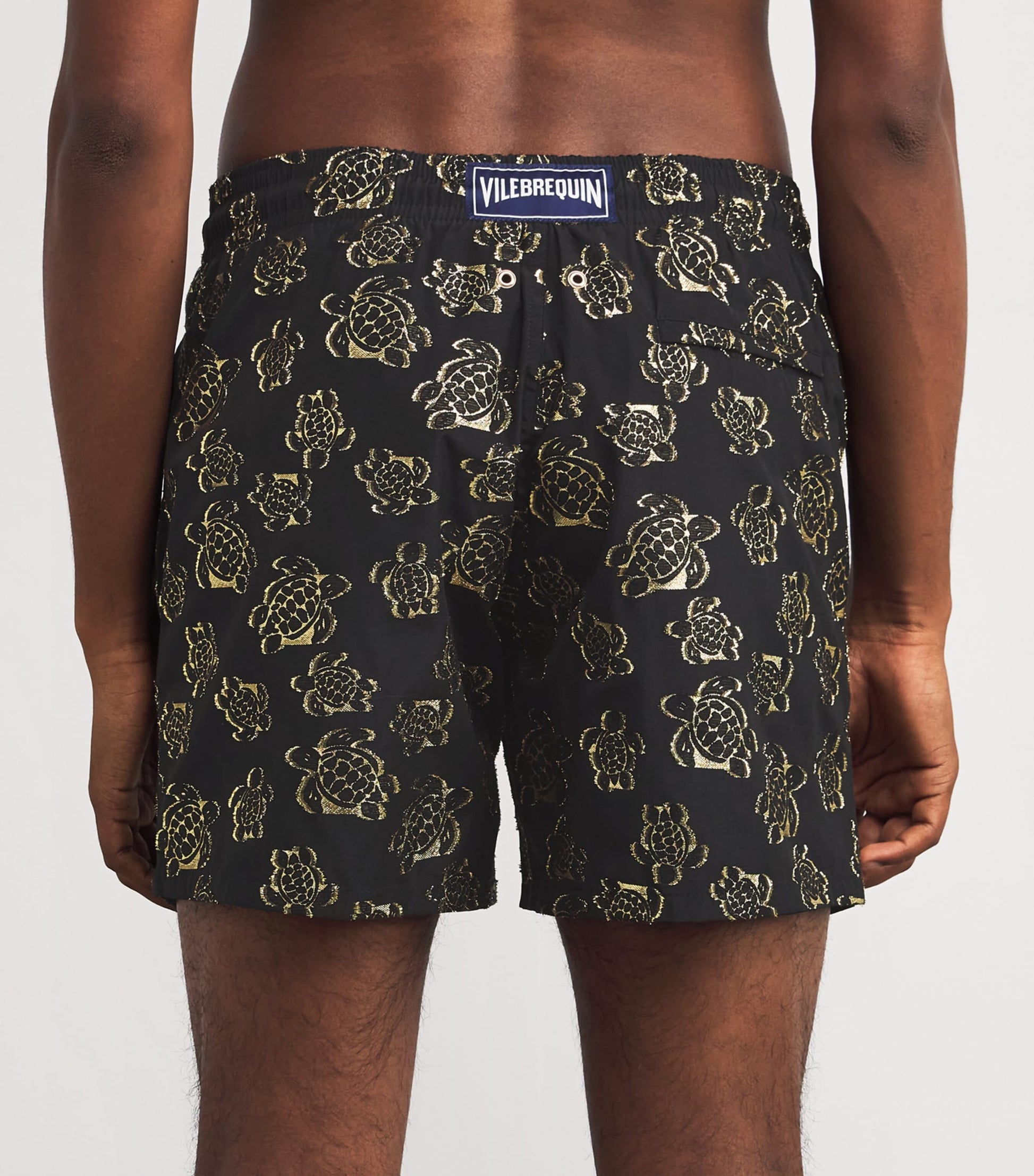Turtle Embroidered Moopea Swim Shorts