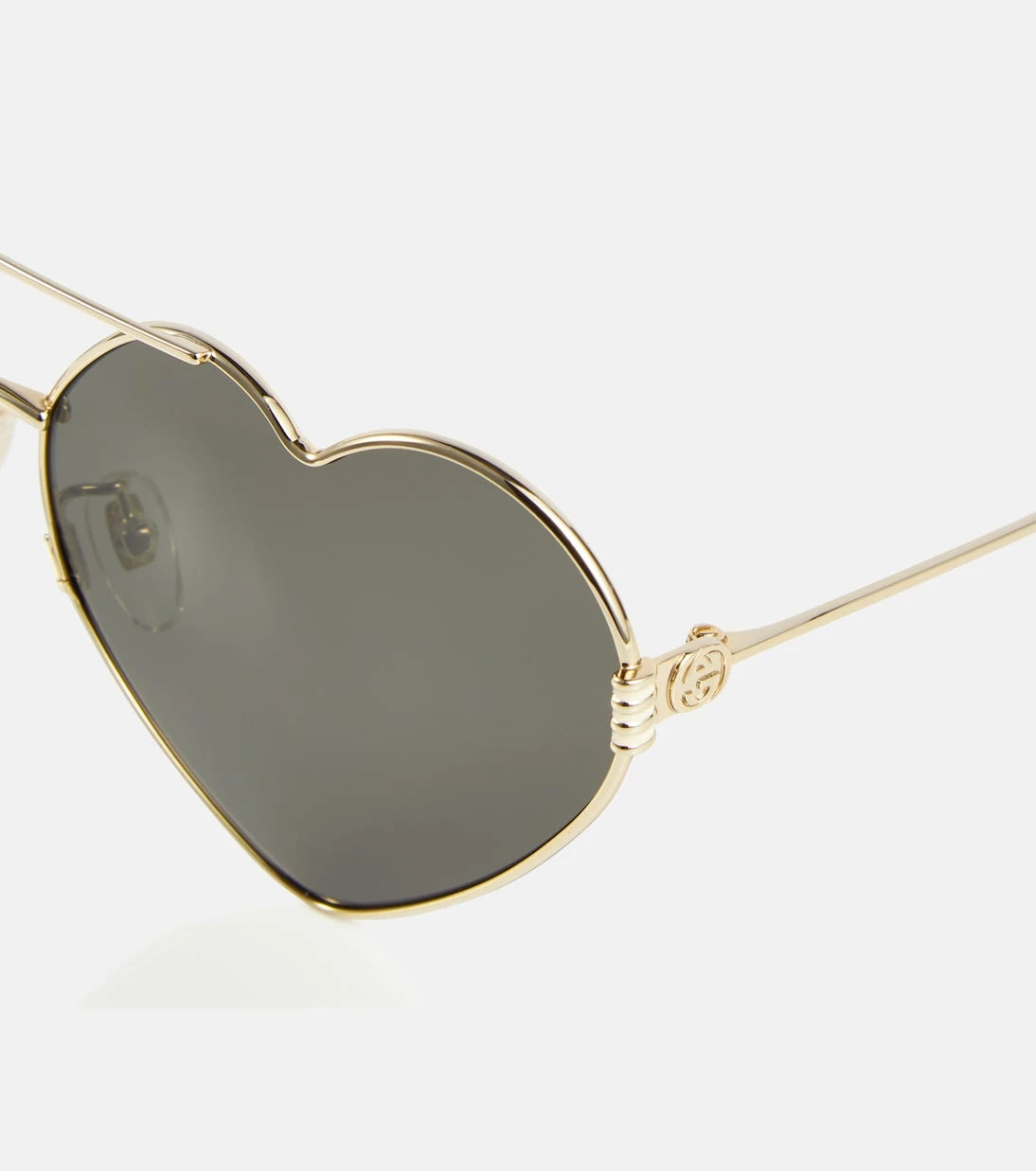 Gucci - Heart-shaped sunglasses