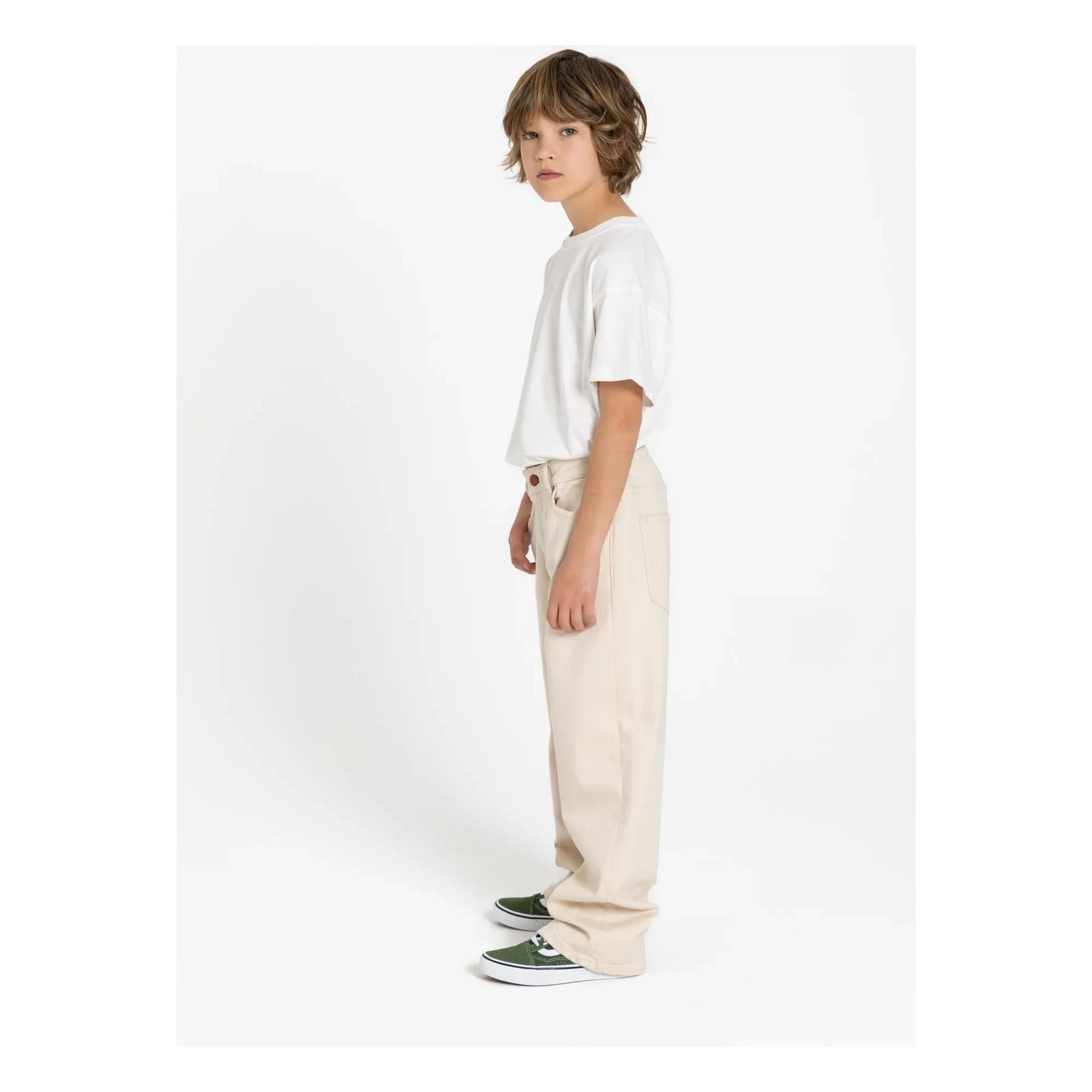 Finger in the nose - Jean Large Rodeo | Ecru