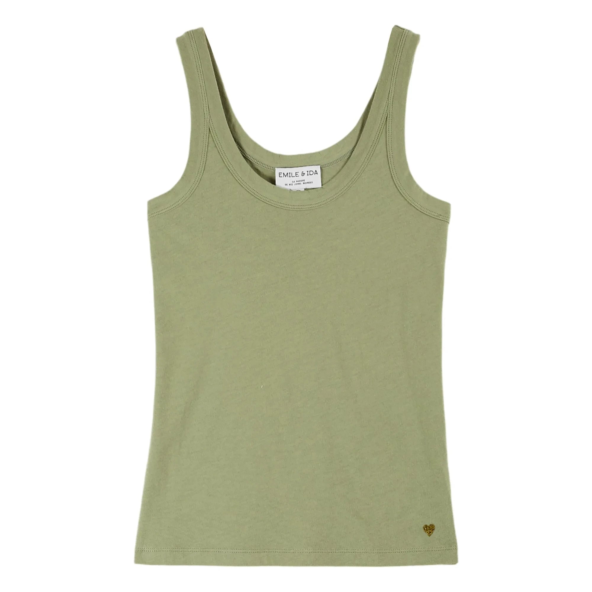Emile et Ida - Bart tank top | Green