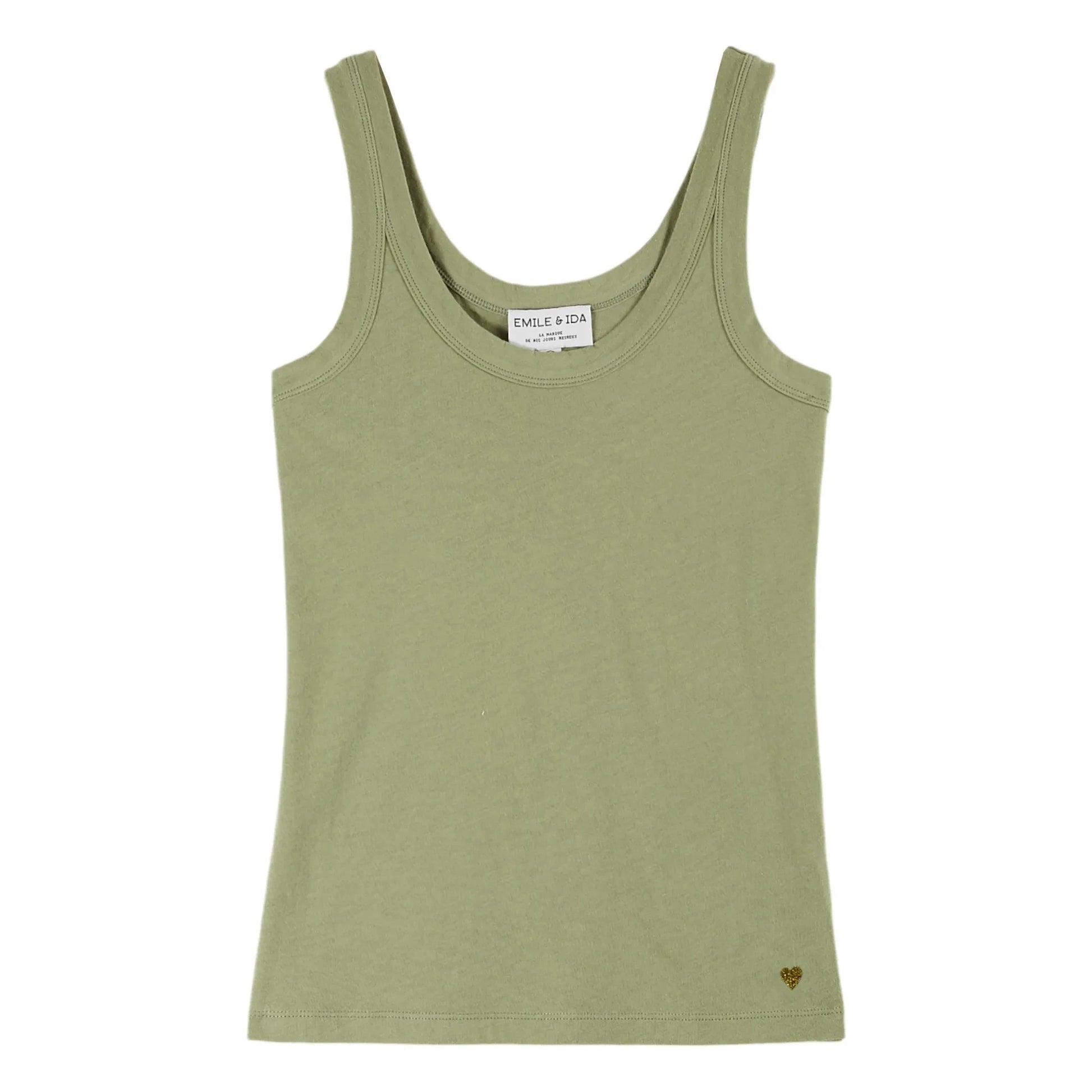 Emile et Ida - Bart tank top | Green