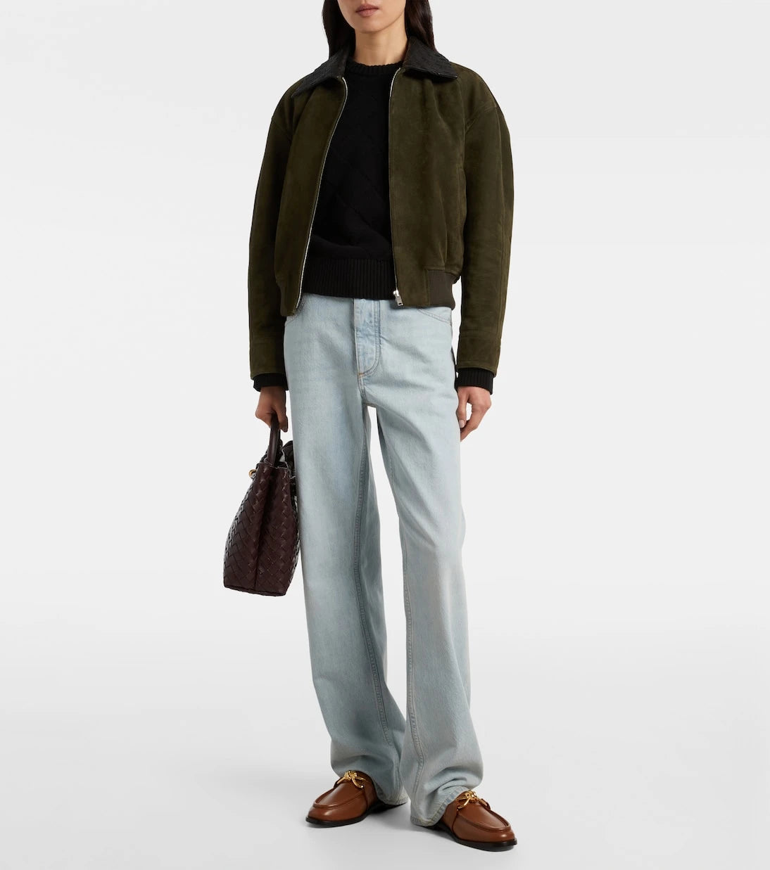 Bottega Veneta - Astaire Knot leather loafers