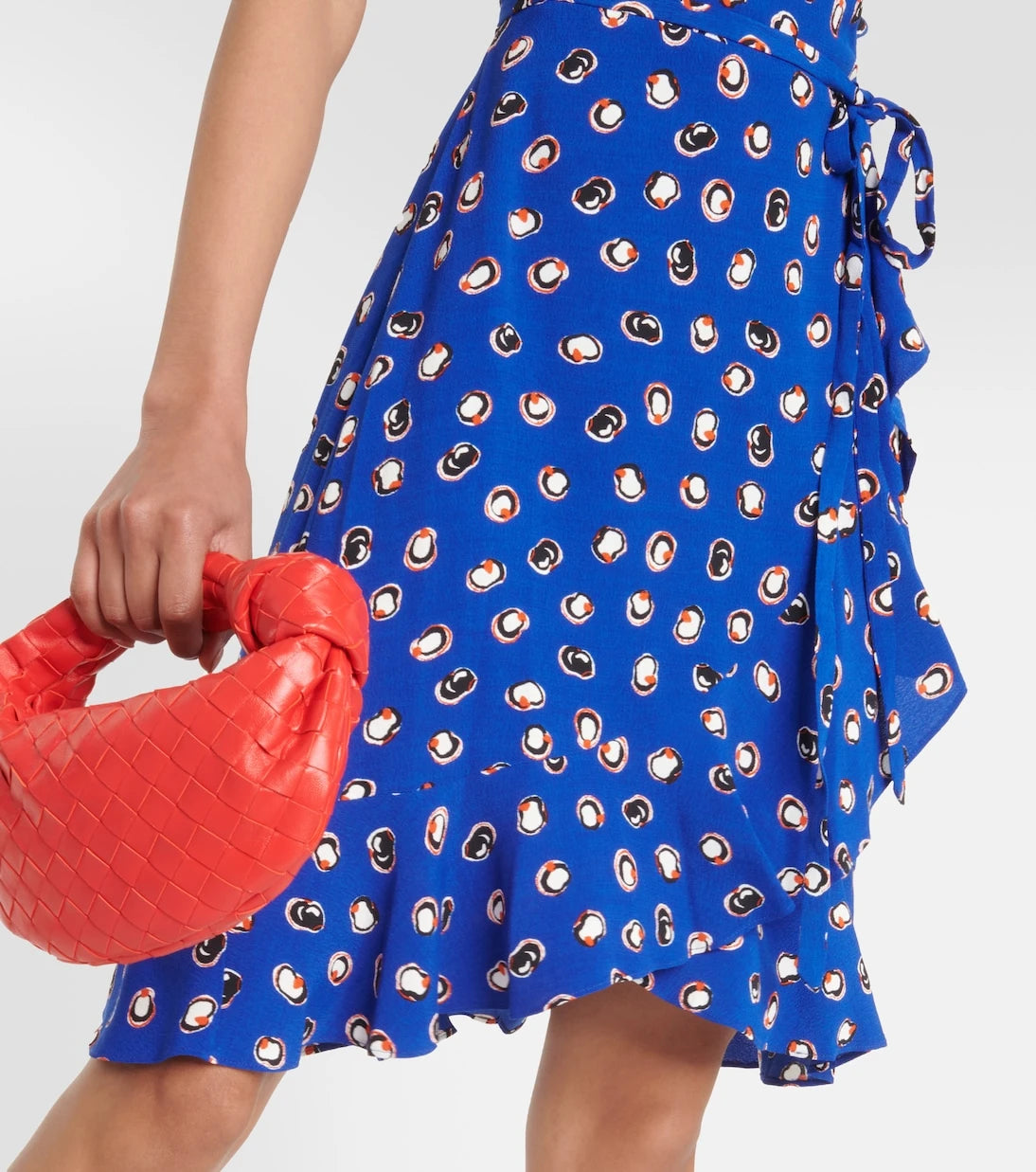 Diane von Furstenberg - Emilia printed wrap minidress