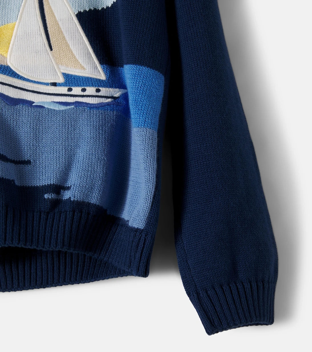 Pepa London - Intarsia cotton sweater