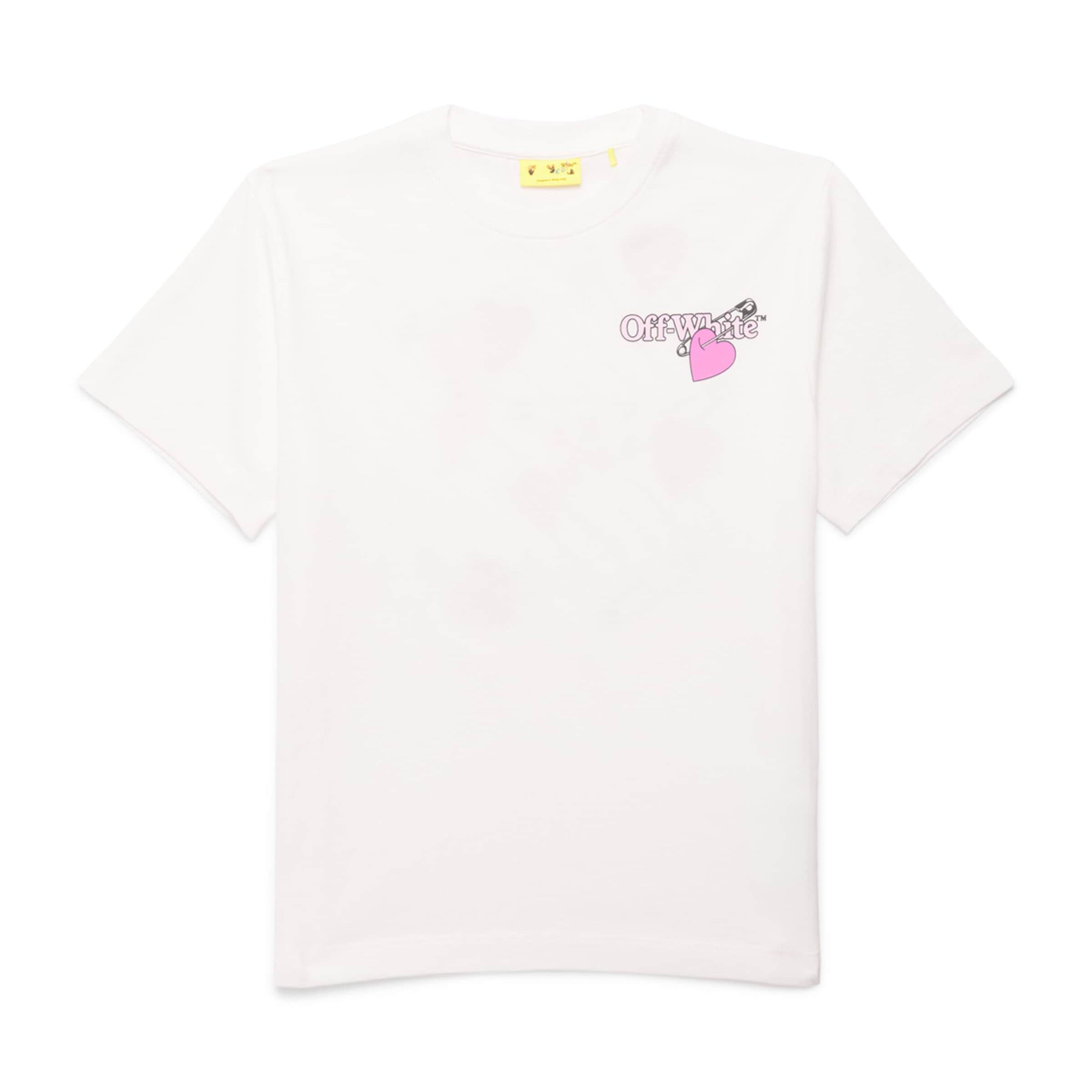 Cotton Diagonal Arrow and Heart T-Shirt (4-12+ Years)