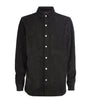 Black Suede Overshirt
