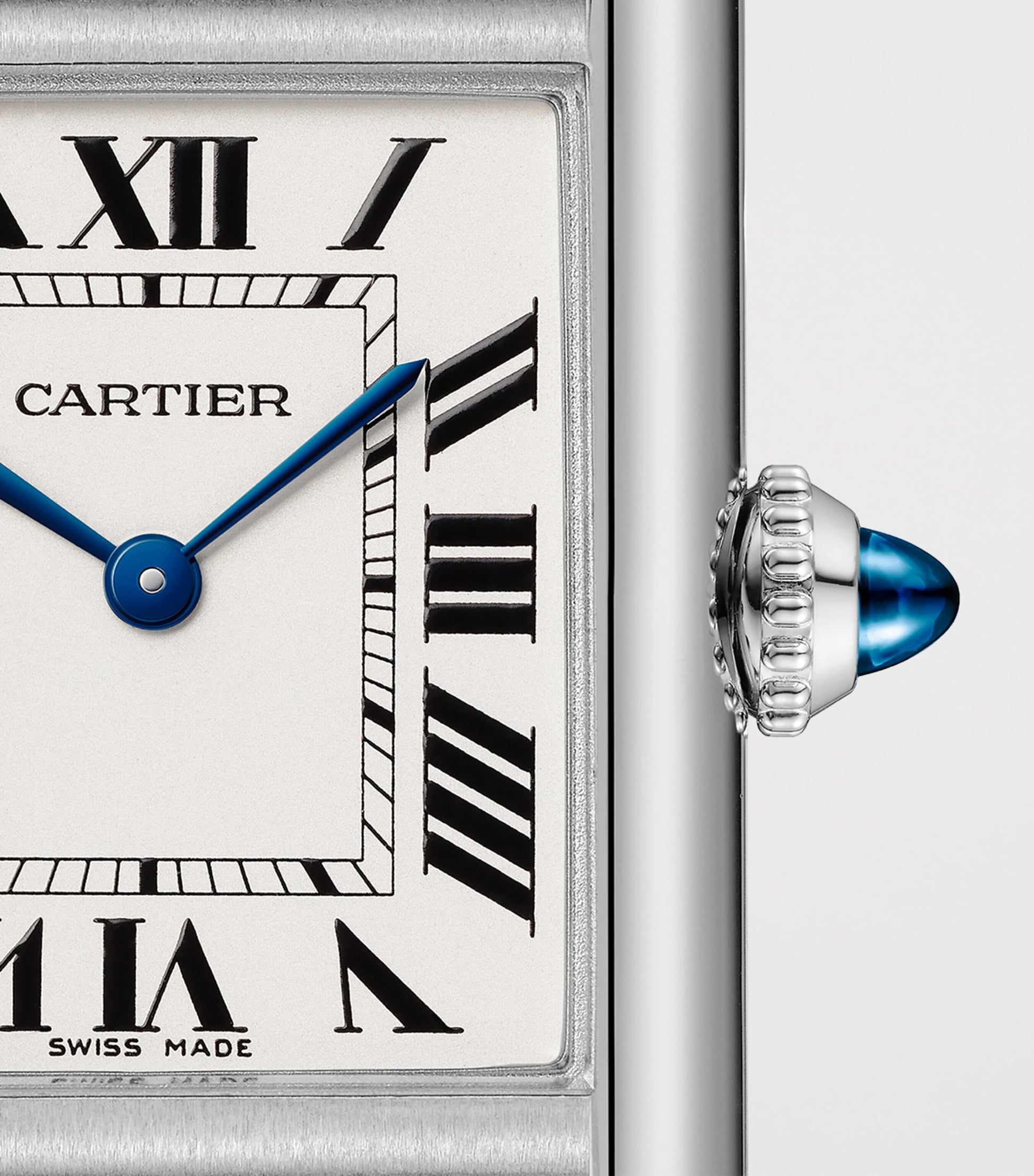 Cartier Small Steel Tank Must Watch 22mm