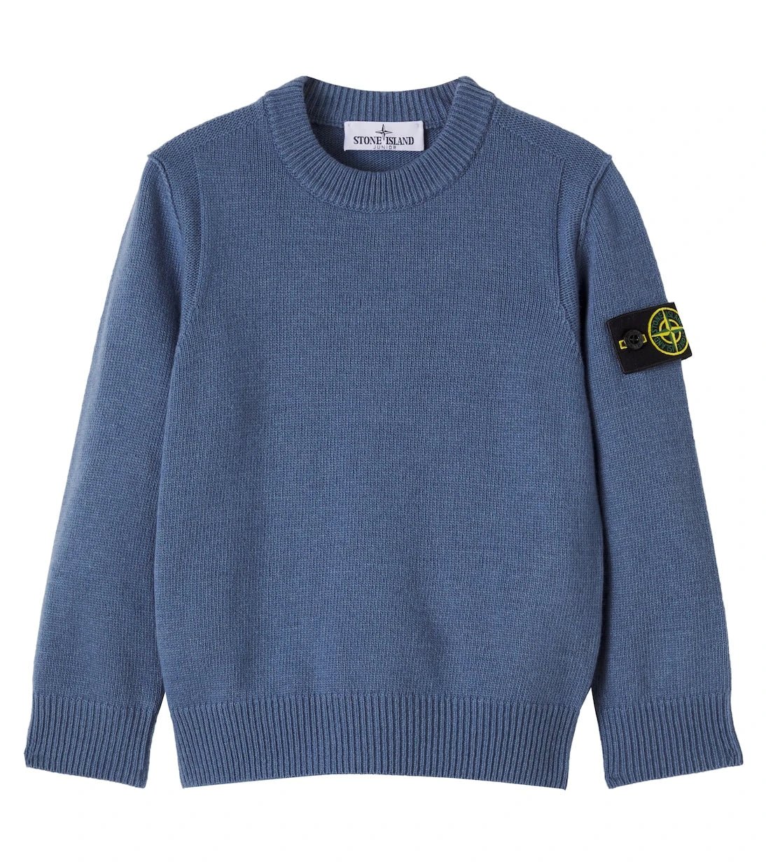 Stone Island Junior - Compass wool and cashmere-blend sweater