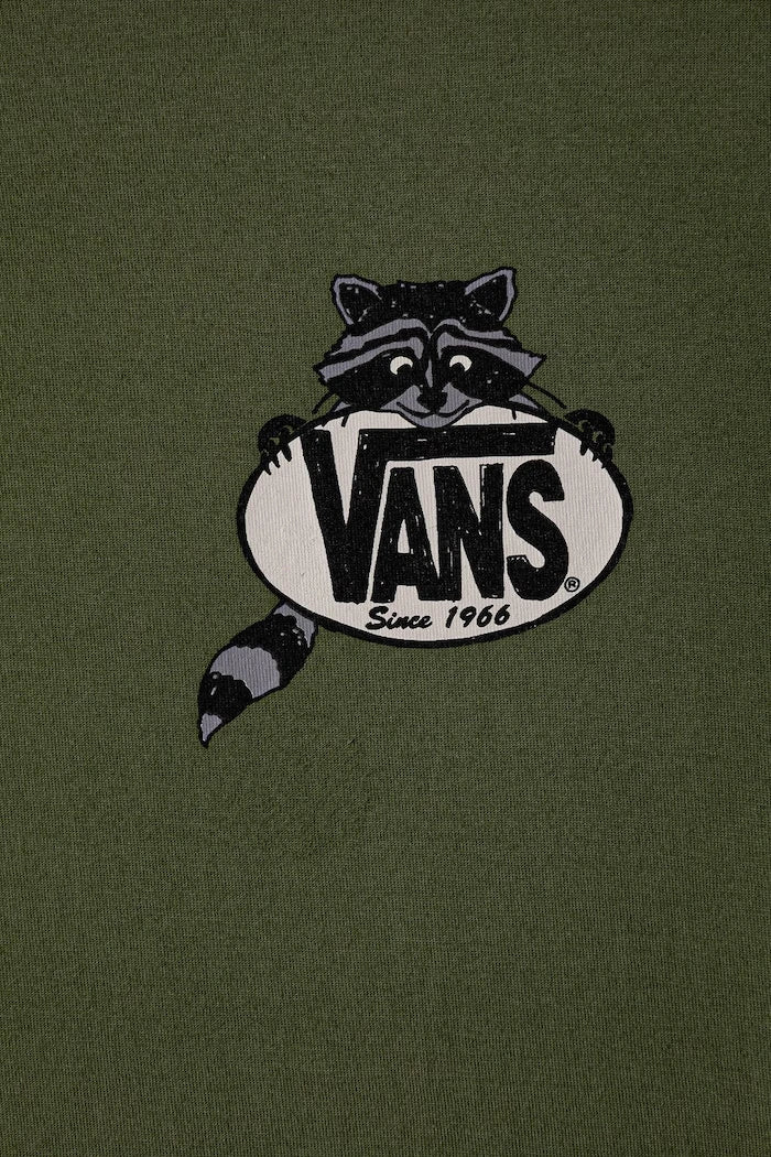 Vans Çocuk Pamuklu Tişört Dumpster Raccoon SS Tee