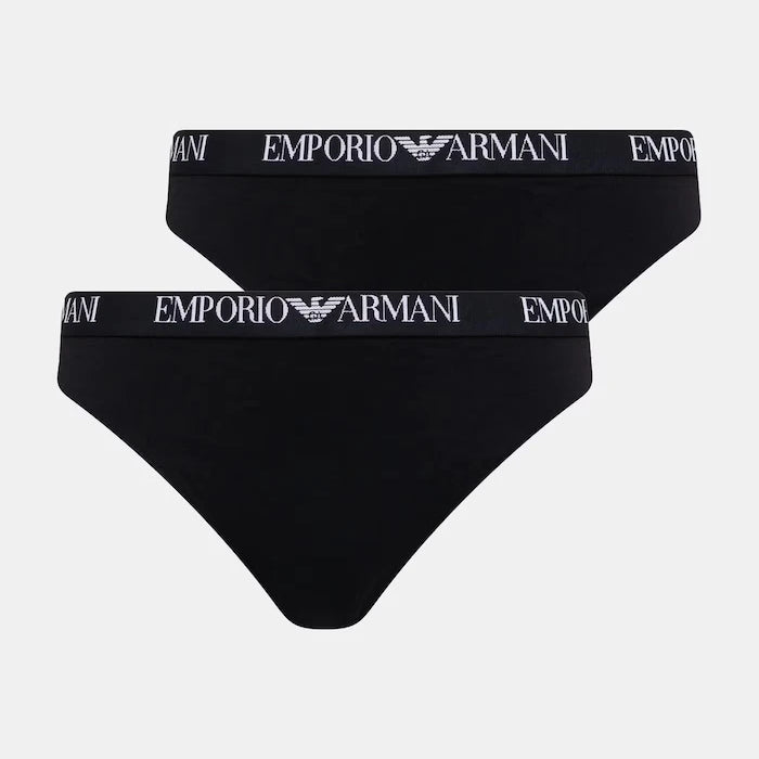 Emporio Armani Underwear Pamuklu Kadın Bikini 2'li