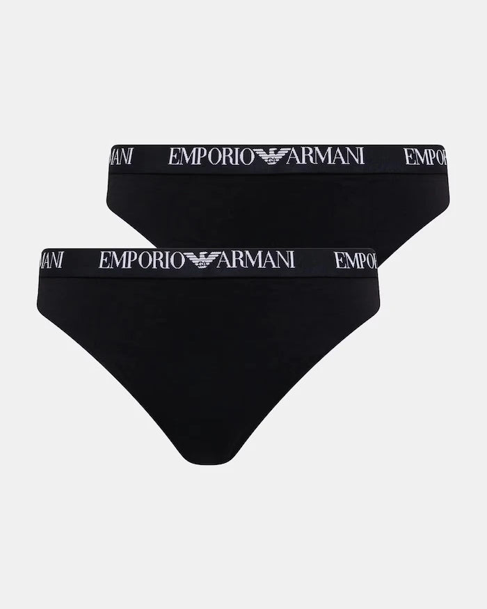 Emporio Armani Underwear Pamuklu Kadın Bikini 2'li