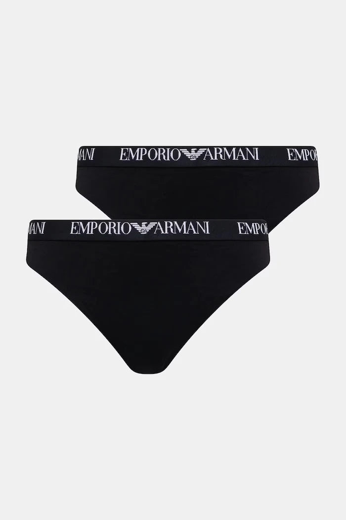Emporio Armani Underwear Pamuklu Kadın Bikini 2'li