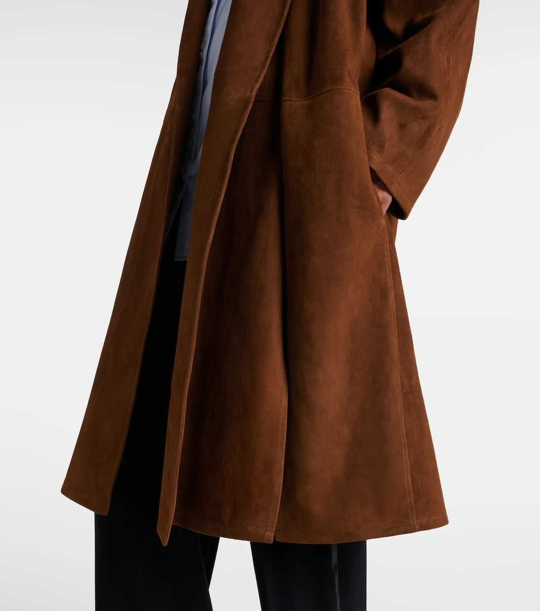 The Row - Serenis suede coat