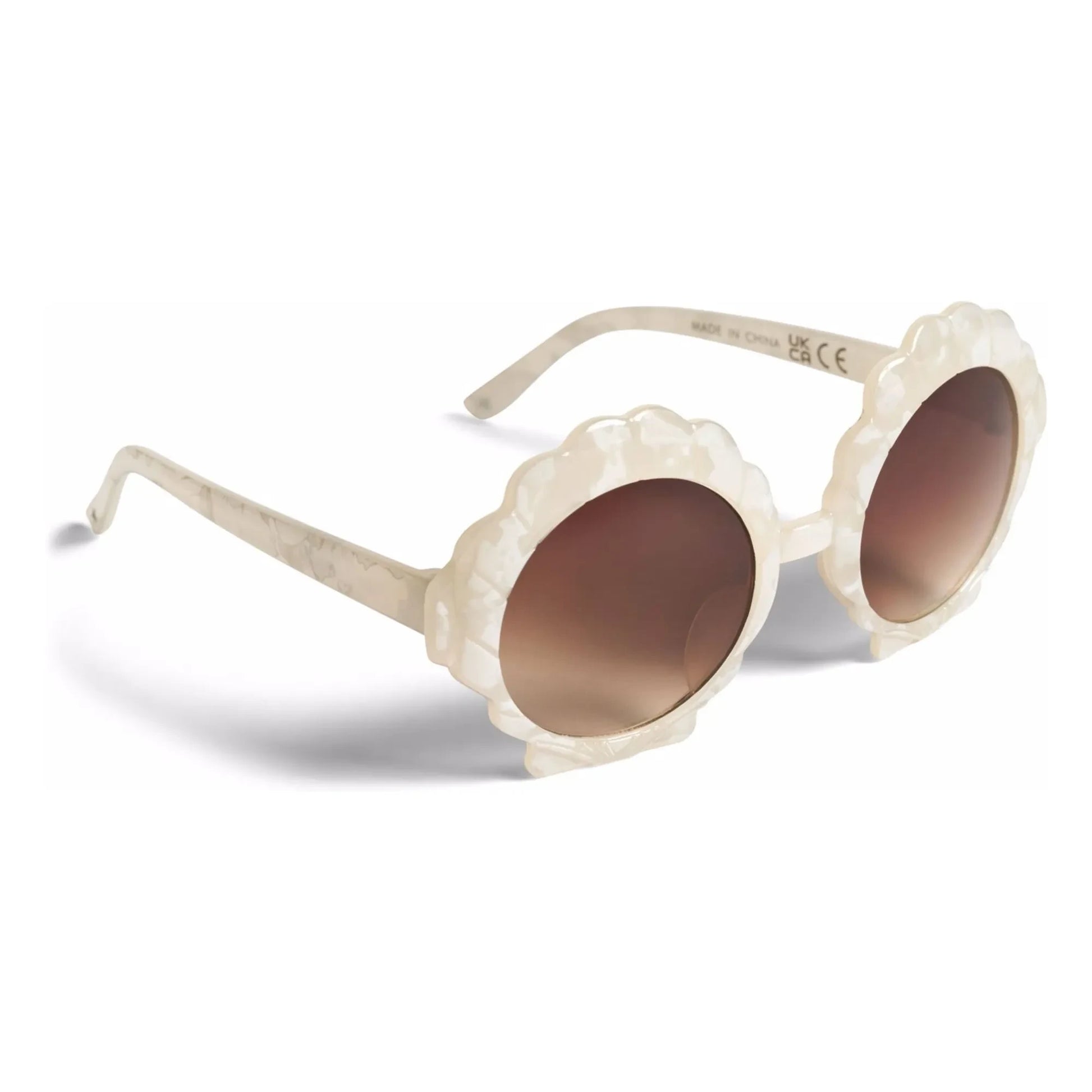 Molo - Shell Sunglasses | Ecru