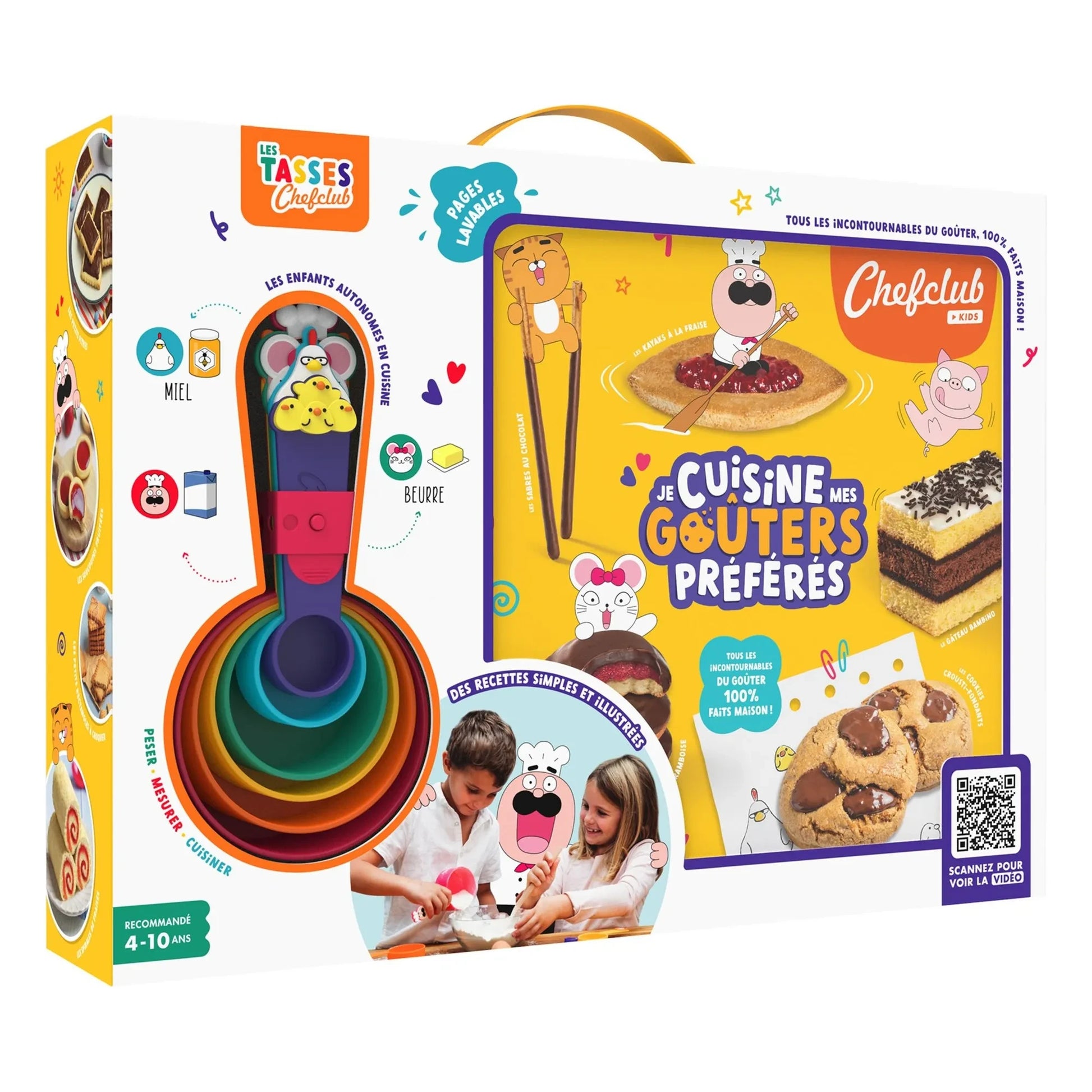 Chefclub - Coffret Je cuisine mes goûters préférés