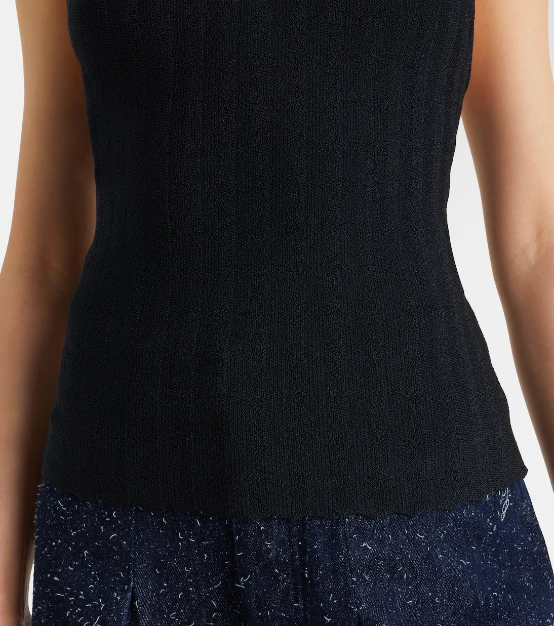 Jacquemus - Tablier knitted halterneck top