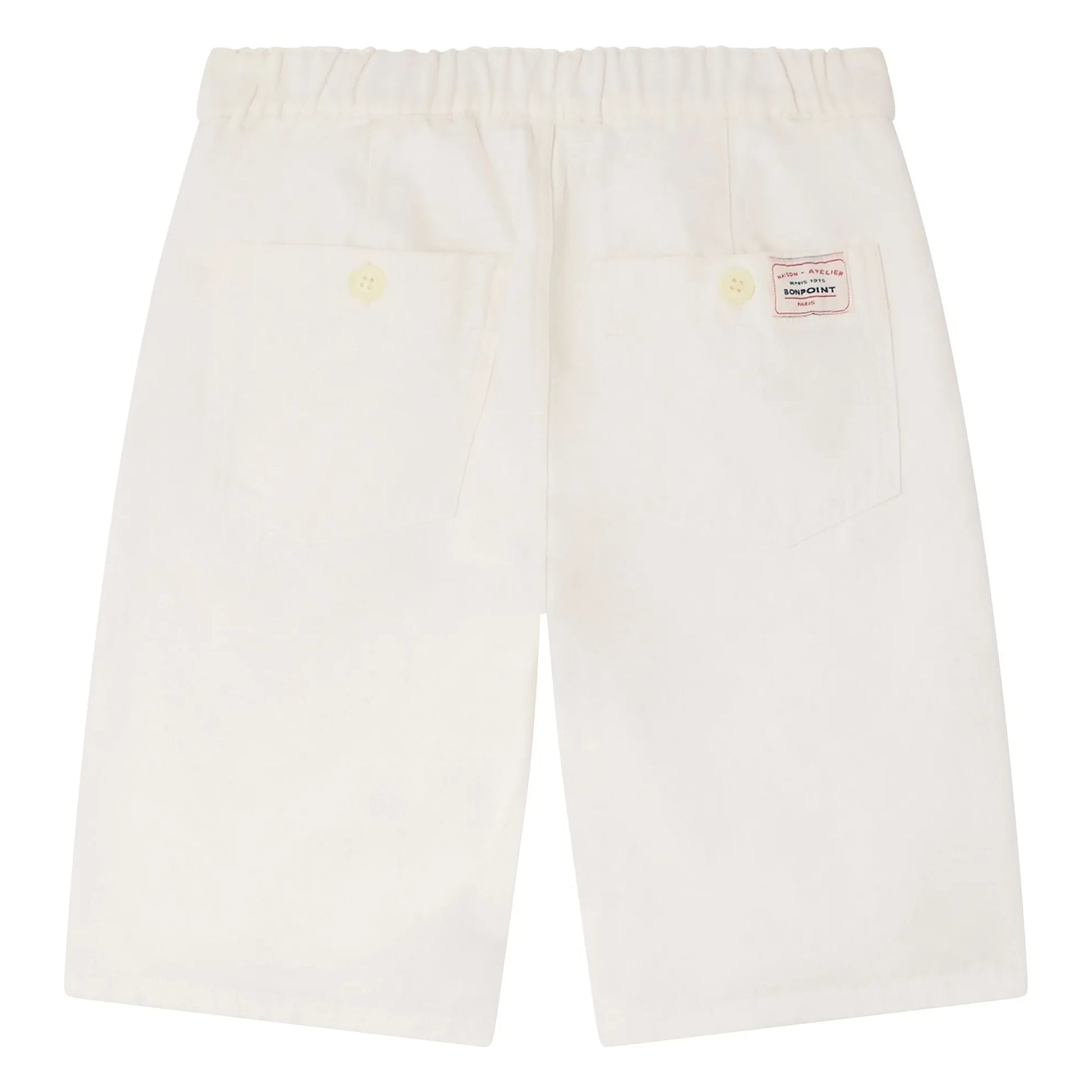 Bonpoint - Elgar organic cotton shorts | Ecru