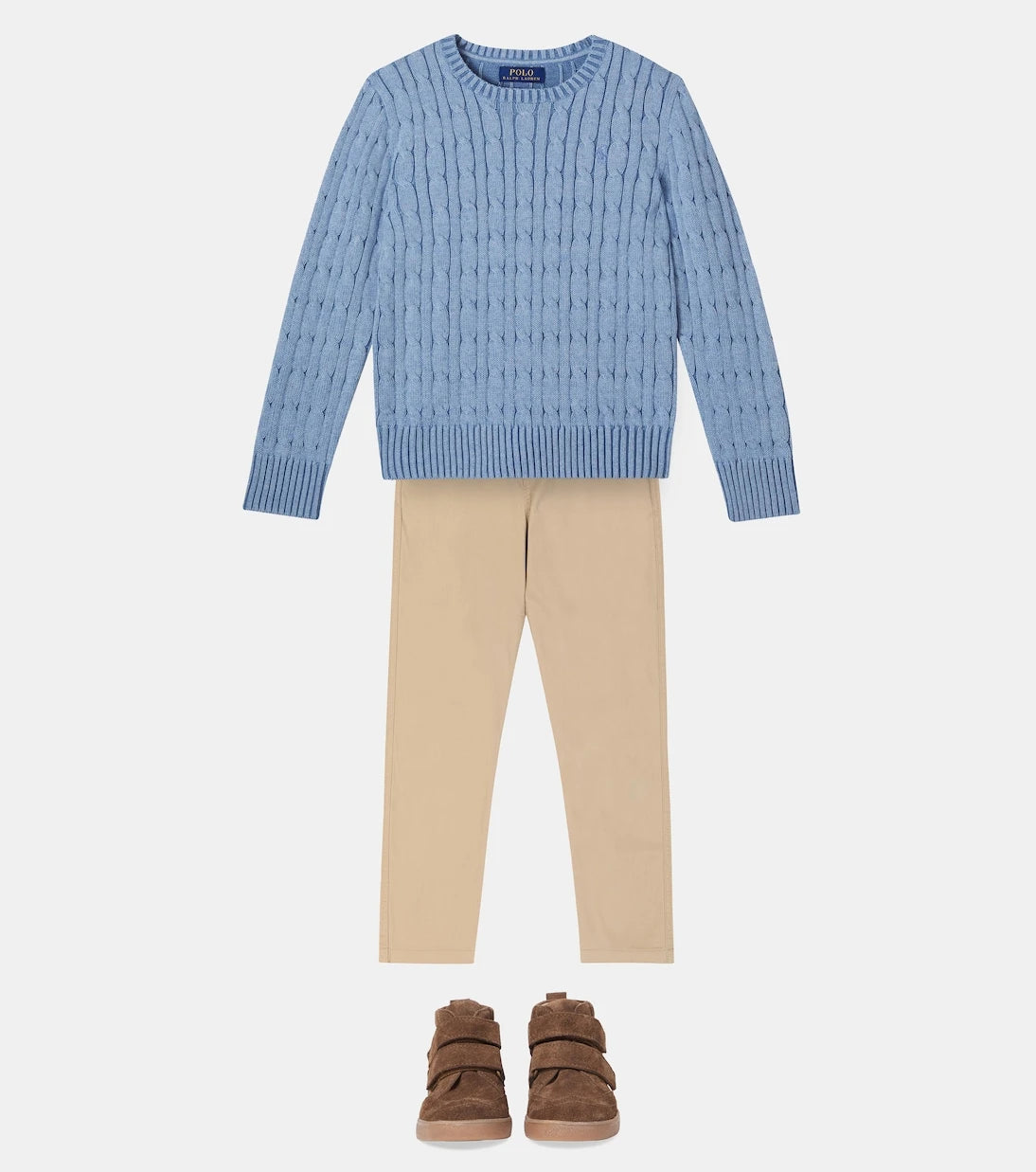 Polo Ralph Lauren Kids - Cable-knit cotton sweater