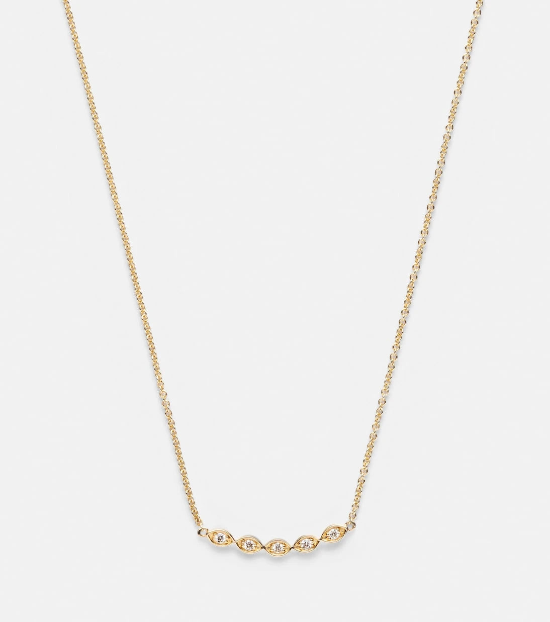 Sydney Evan - 14kt gold necklace with diamonds