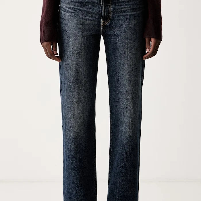 Levi's straight kadın RIBCAGE FULL LENGTH jeans