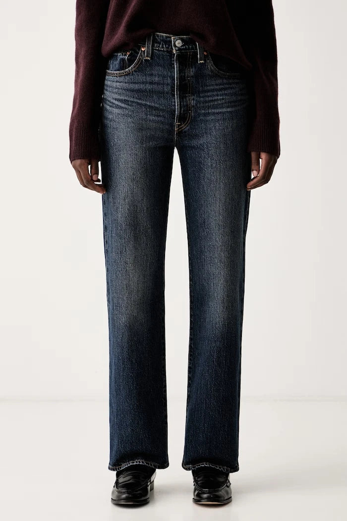 Levi's straight kadın RIBCAGE FULL LENGTH jeans