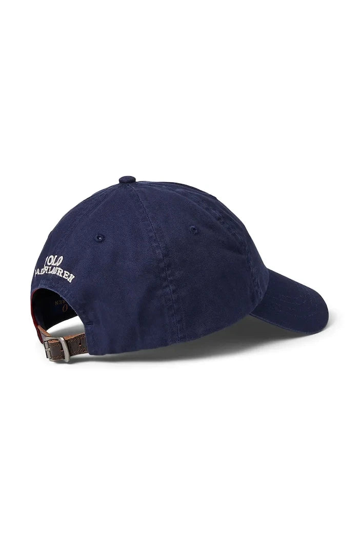 Памучна шапка с козирка Polo Ralph Lauren