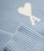 Blue Alpaca-Blend Ami de Coeur Sweater